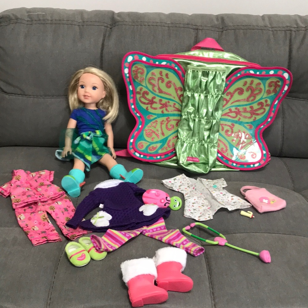 American Girl Wellie Wisher Set